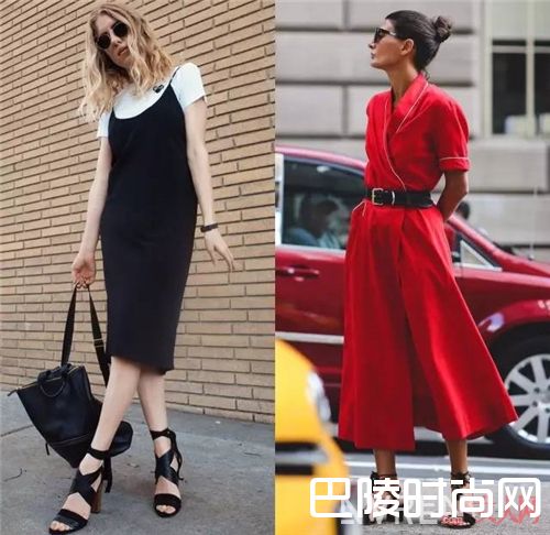 绑带方跟鞋如何搭配?_夏装的最完美搭档 当然是一双时髦百搭的方跟鞋!