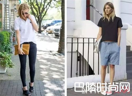 怎样穿Polo衫更时髦?_用一件最普通的POLO衫 打造最时髦的学院风!