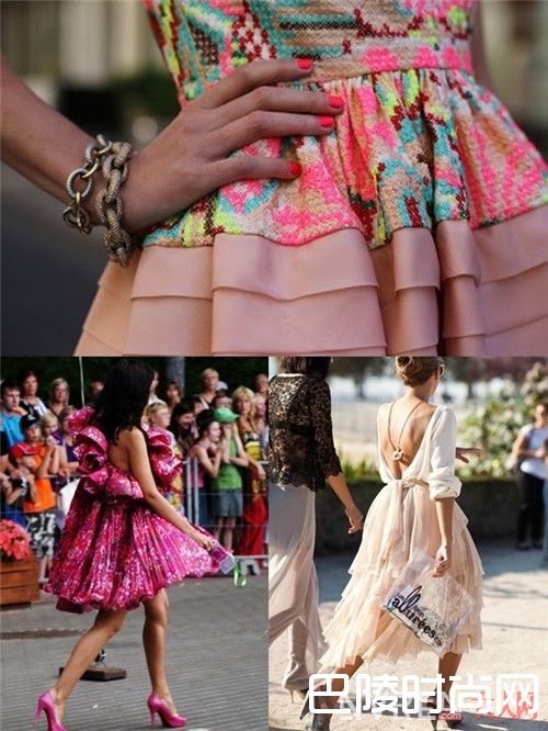 夏季“森林”色系仙女裙怎么穿搭_2017夏季8款仙女纱裙推荐：让穿出街拍时尚潮人感觉！