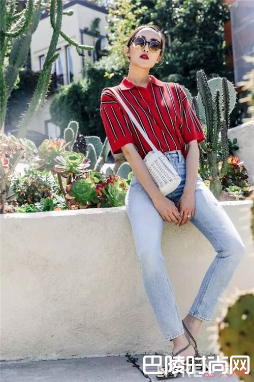 怎样穿Polo衫更时髦?_用一件最普通的POLO衫 打造最时髦的学院风!