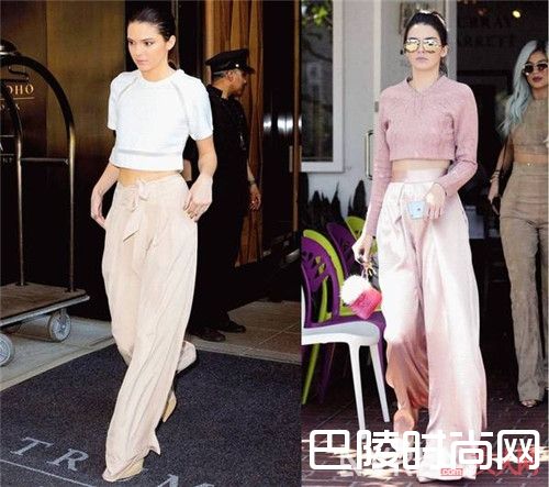 CROP TOP+阔腿裤介绍_不好意思我也来“炫腹”了 根本停不下来