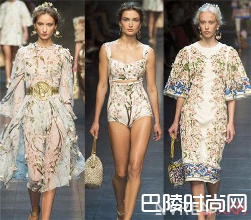 夏季印花纱裙怎么把它穿好看_2017夏季8款仙女纱裙推荐：让穿出街拍时尚潮人感觉！