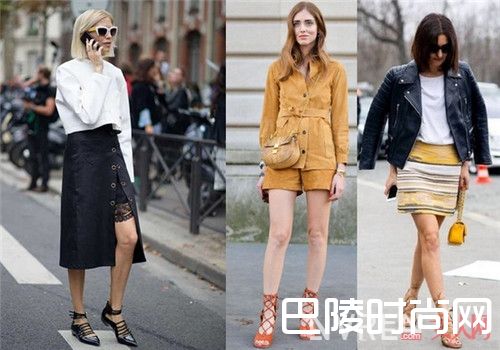 交叉绑带女单鞋_讲真好看又好搭的凉鞋应该就是这四双了吧