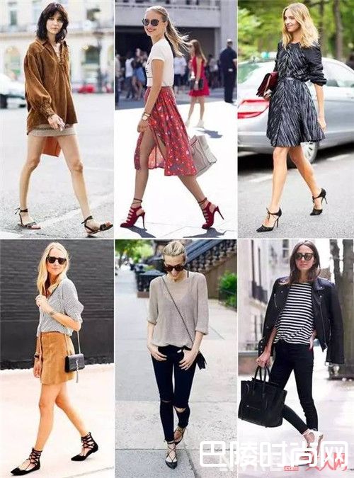 交叉绑带女单鞋_讲真好看又好搭的凉鞋应该就是这四双了吧