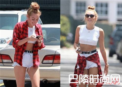 CROP TOP+短裤介绍_不好意思我也来“炫腹”了 根本停不下来