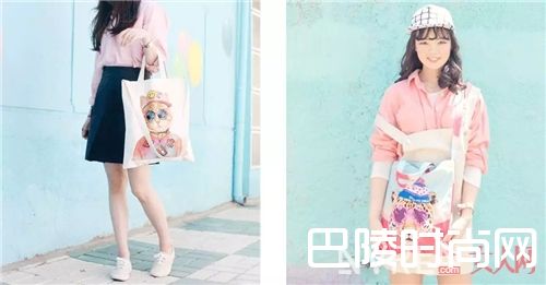 趣味印花帆布包如何搭配？_结实耐用又能装、价格亲民又好看 这个包太赞了！