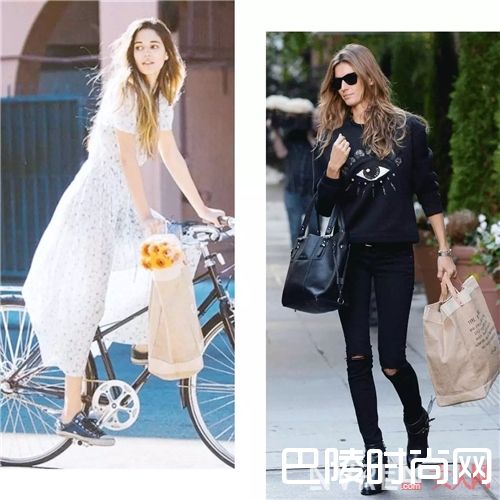 个性字母帆布包如何搭配？_结实耐用又能装、价格亲民又好看 这个包太赞了！