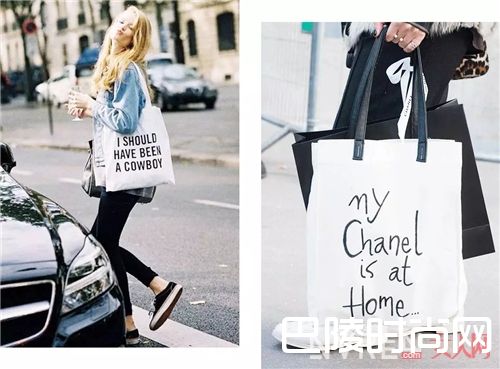 个性字母帆布包如何搭配？_结实耐用又能装、价格亲民又好看 这个包太赞了！