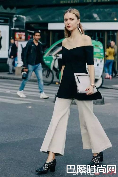 阔腿裙裤搭配_今年最时尚的4种穿搭 你必须知道