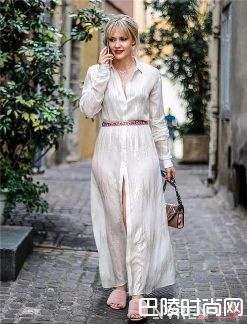 毛绒凉拖如何搭配？_拖鞋是居家之物？潮流的人都把它们穿出门了！