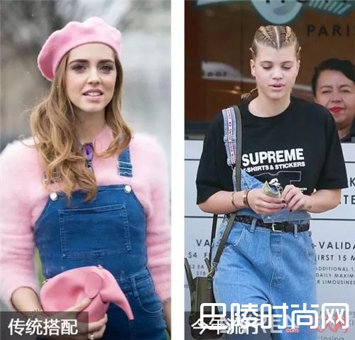 字母T与背带裤如何搭配？_教你如何用一件字母T 搞定一周的所有造型！