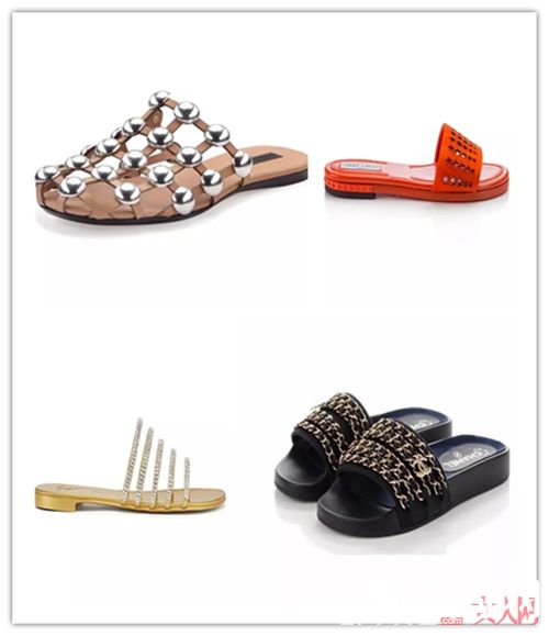 时装款凉拖如何搭配？_拖鞋是居家之物？潮流的人都把它们穿出门了！
