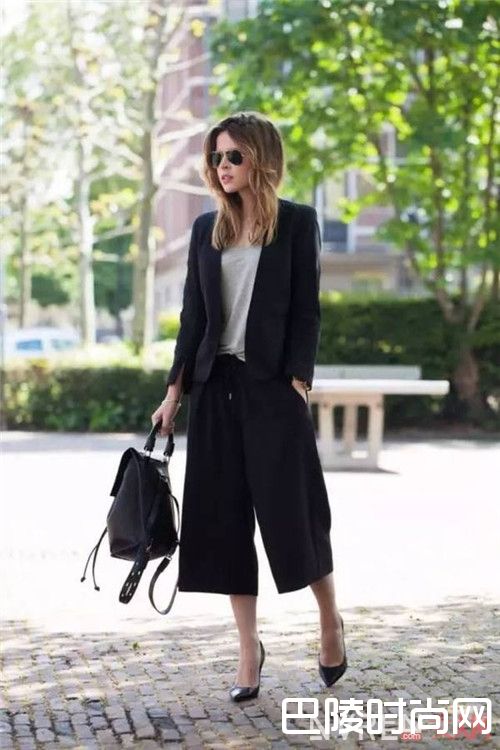 阔腿裤搭配_办公室里的“小心机”教你如何在办公室又美又潮