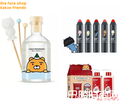 The face shop X Kakao friends联名产品_是强强联合还是携手圈钱?这些跨界联名彩妆太“狠”了