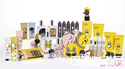 The face shop X Kakao friends联名产品_是强强联合还是携手圈钱?这些跨界联名彩妆太“狠”了