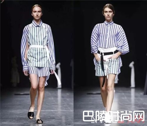 条纹服饰推荐_玩转好这两个时尚元素 让你在这个夏天更加出众