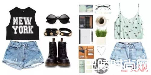 牛仔短裤如何选择?_满足你夏天的所有造型 只需要这一条百搭的裤子!