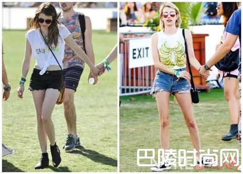 牛仔短裤与T恤如何搭配?_满足你夏天的所有造型 只需要这一条百搭的裤子!