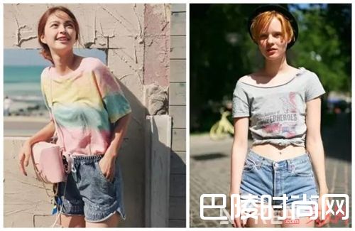 牛仔短裤如何选择?_满足你夏天的所有造型 只需要这一条百搭的裤子!