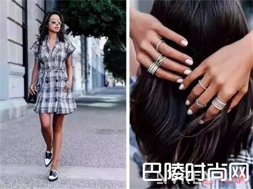 耳饰戒指如何搭配？_跟着时尚博主学点配饰小心机 才会让搭配更亮眼