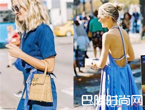 清爽蓝如何搭配？_靓丽出彩又显白时髦 今年夏天就穿这3大流行色​