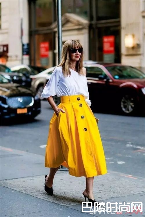 樱草黄如何搭配?_靓丽出彩又显白时髦 今年夏天就穿这3大流行色