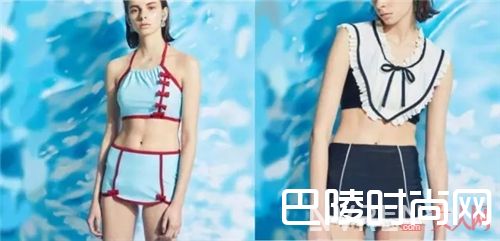 分体高腰式泳衣适合什么妹子？_今夏斩男杀手锏 这些心机泳衣你准备好了吗？