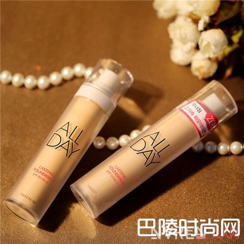 爱茉莉 All DAY粉底液简介_夏日最新款粉底：10款控油粉底让你妆面清爽完美一整天！