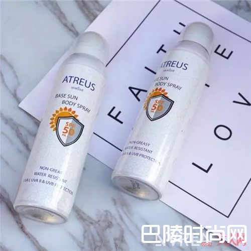 泰国Atreus防晒喷雾_夏日必备 百元内就能搞定的美白防晒好物