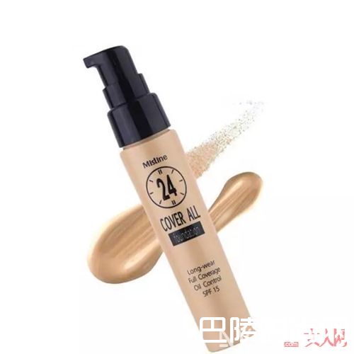 泰国Mistine24小时防脱妆粉底液_这几个适合夏天的彩妆好物 便宜而且不脱妆！