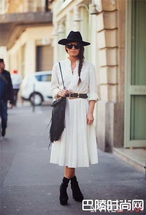 简约连衣裙怎么穿专业又时髦_上班职场穿搭法则:超实用的职场穿搭让你赢在职场！