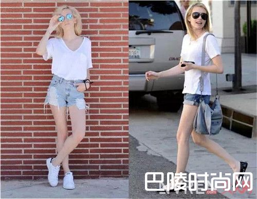 白T搭配什么时尚_打造夏日10款一周街拍:让你每天换洗也能新鲜不重样!