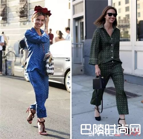 成套睡衣如何搭配?_今年盛夏最吸睛的的造型 睡衣style穿起来!