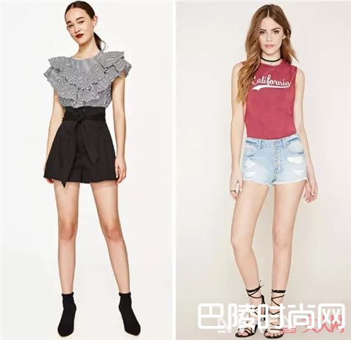 短裤应该怎么穿？_夏天必备的短裤怎么选？这样搭配让你显高又显瘦