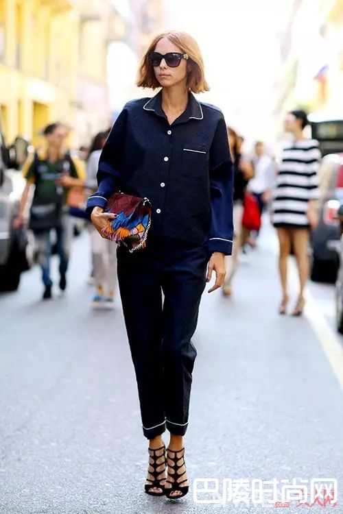 成套睡衣如何搭配?_今年盛夏最吸睛的的造型 睡衣style穿起来!