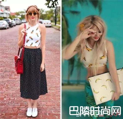 水果印花单品如何搭配?_这些漂亮的水果印花单品 穿不好就土得掉渣