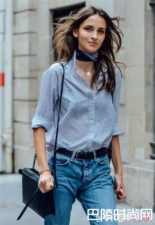 绕脖围巾式_丝巾的6种夏日玩法 感觉全世界的焦点都在我身上了