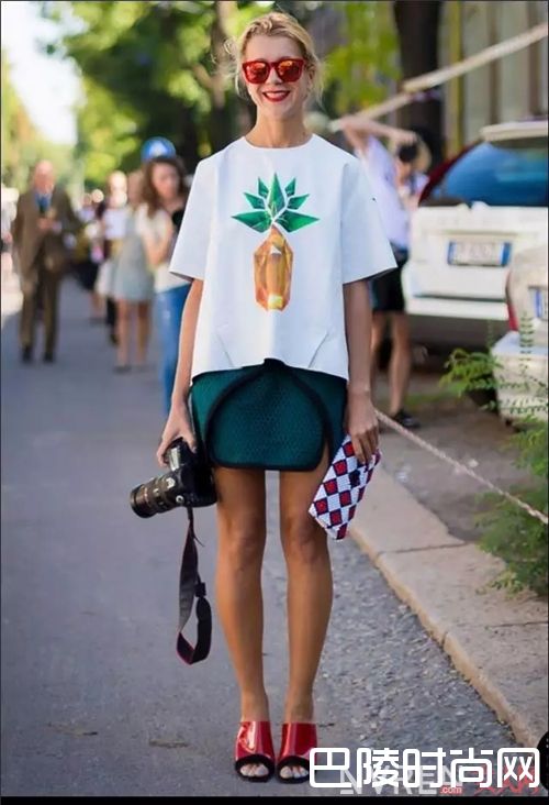 水果印花单品如何搭配?_这些漂亮的水果印花单品 穿不好就土得掉渣