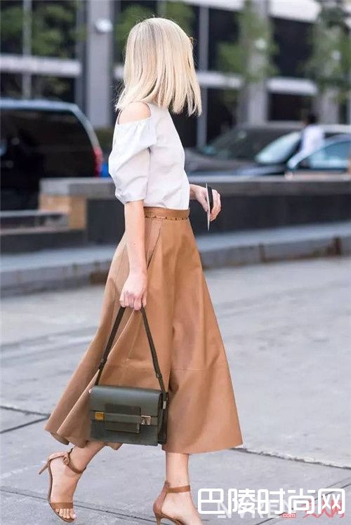 衬衫+半身裙_夏天衬衫的7种穿法 满足爱美的你