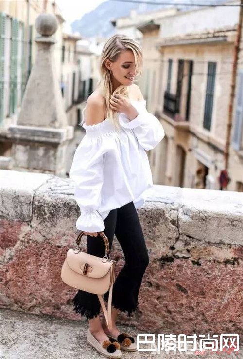衬衫+露肩_夏天衬衫的7种穿法 满足爱美的你