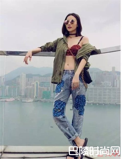 吊带+choker_不得不服宋佳的这6个搭配套路 美哭了