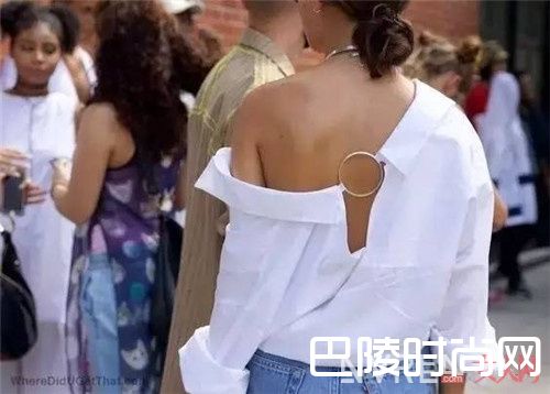  衬衫+露背_夏天衬衫的7种穿法 满足爱美的你