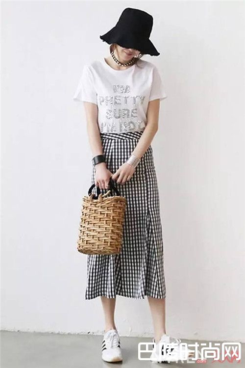 A字裙搭配_夏日衣橱该有的有了 整个夏日都能美美的