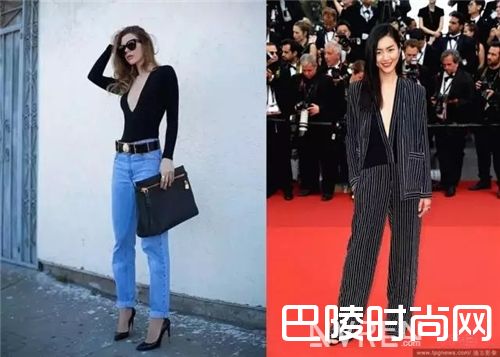 该如何露胸？_你的裸露尺度有多大？看看明星潮人都是怎么露