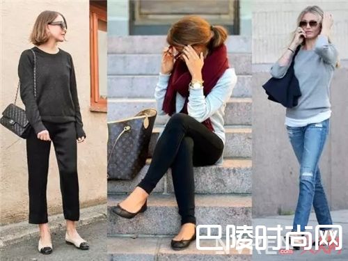 芭蕾平底鞋如何穿搭？_女生需要哪些基础款的鞋子？肯定少不了这8款