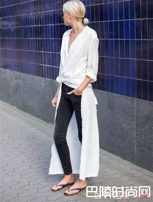 夏季女式长款衬衫_夏日防晒不止于防晒霜 夏日防晒神奇长开衫