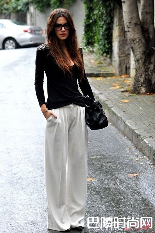 丝绸阔腿裤_有这10件丝质单品 才配得起“女人”二字