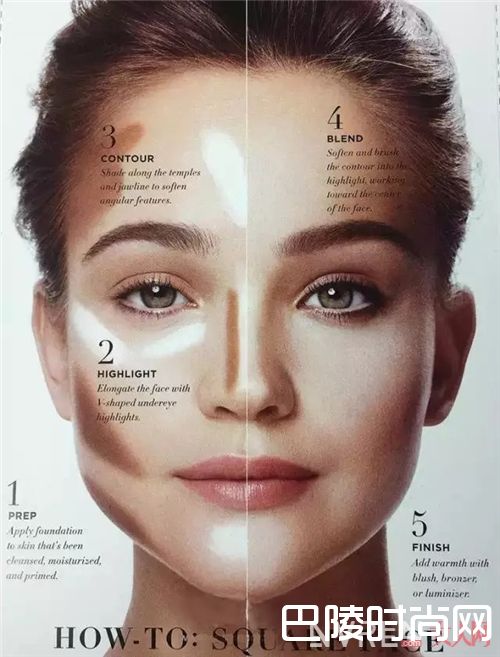 方形脸如何化妆？_鹅蛋脸、方型脸、圆型脸和心形脸该如何化妆呢？