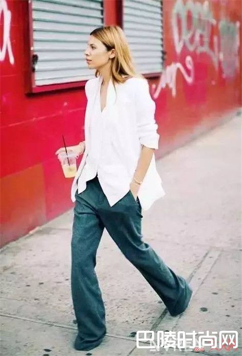 上衣太过宽大_阔脚裤百搭就肆无忌惮？这些雷区千万别踩