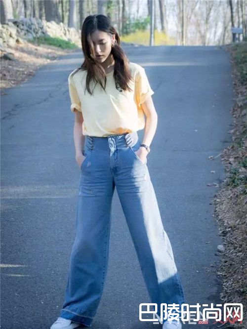 长阔腿裤＋平底鞋_阔脚裤百搭就肆无忌惮？这些雷区千万别踩